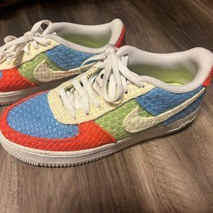 Nike Air Force 1's Childrens size  7Y womens size 8.5